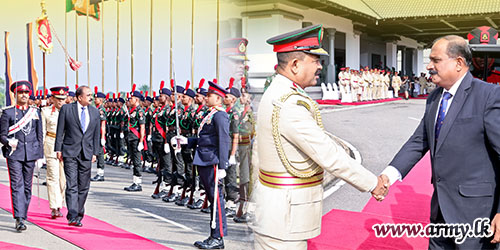 Deputy Minister of Defence Visits Army Headquarters