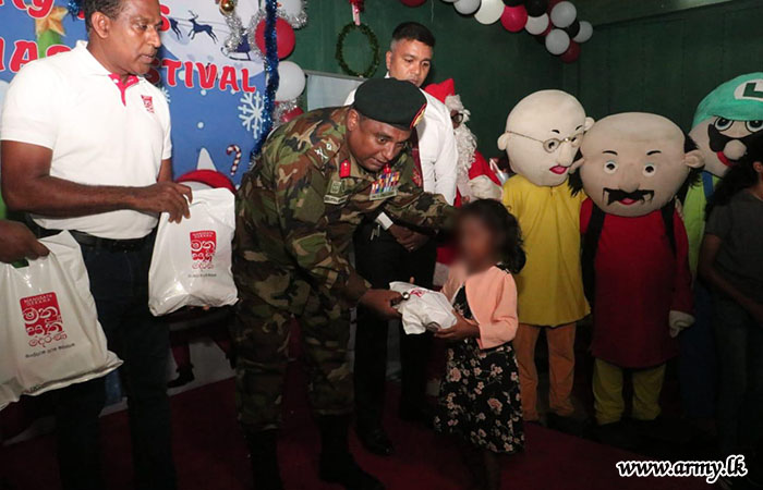 Christmas Spirit Shared at CIMIC Park by 51 Infantry Division