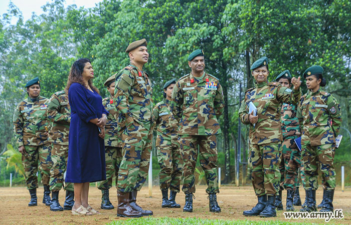 Colonel Commandant, SLAWC Visits Kaluaggala Detachment