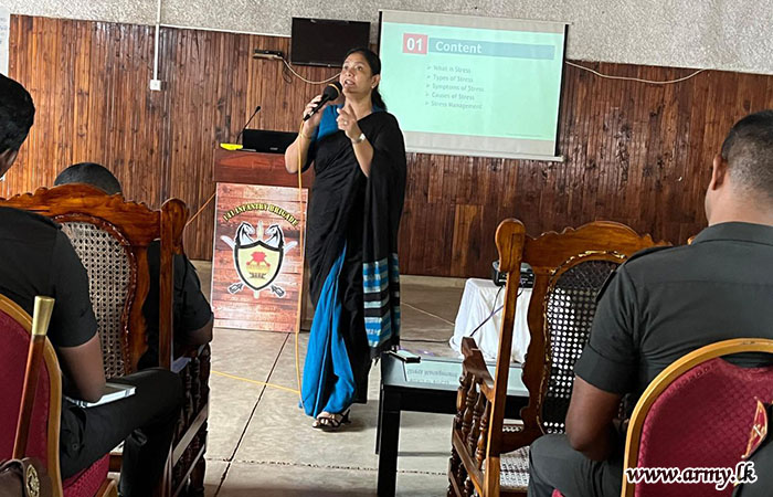 141 Infantry Brigade Hosts a Lecture on Current Issues Related to Dangerous Drug Use in Sri Lanka