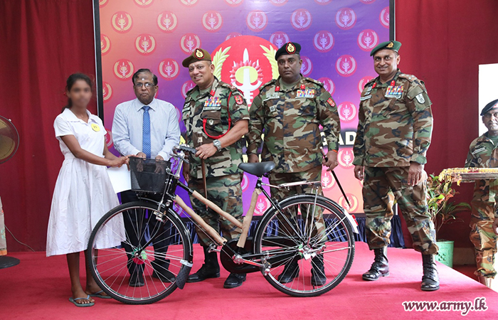 Foot Bicycles and Dry Ration Packs Distributed to Jaffna Students and Women