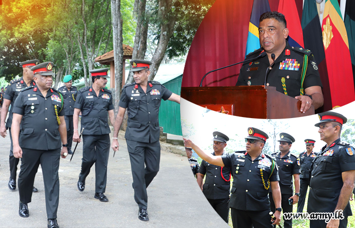 Commandant, SLAVF Visits Sri Lanka Army Volunteer Force Training School