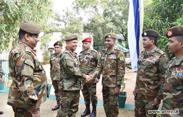 Commander, Security Forces (East) Visits Logistics Command Headquarters - East