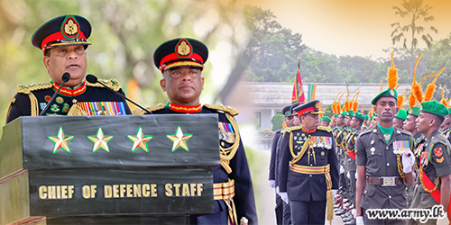 The Chief of Defence Staff Receives a Grand Farewell from Home of Keterians