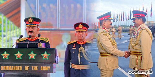 Formal Military Ceremony Bids Farewell to the Outgoing Commander of the Army