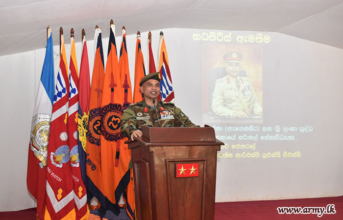 Commander, Security Forces (East) Visits 23 Infantry Division