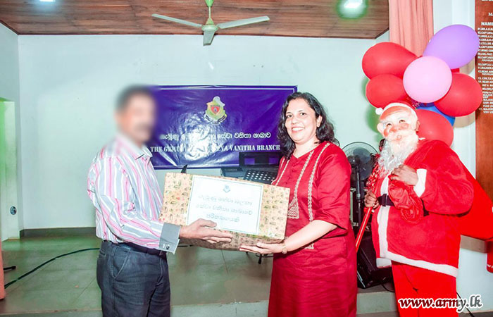 ගැමුණු හේවා  බලකා සේවා වනිතා ශාඛාවේ මූලිකත්වයෙන් ප්‍රවීණ රණවිරු නිවාසයේදී නත්තල් සැමරුම් උත්සවයක් පවත්වයි