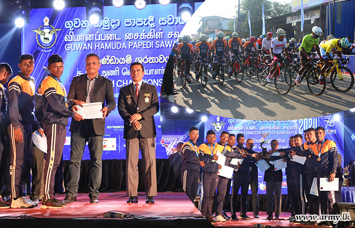 Army Cyclists Triumph in 25th Sri Lanka Air Force Cycle Tour
