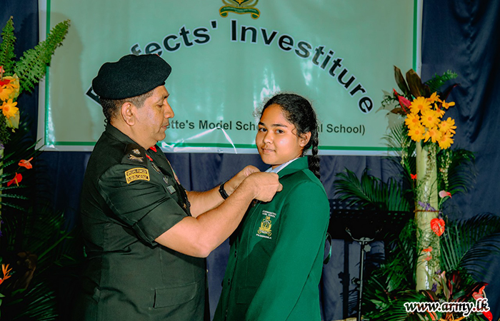 GOC of 57 Infantry Division Attends Prefects’ Investiture Ceremony