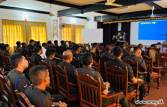 Security Forces (West) Hosts Lecture on Infectious Diseases