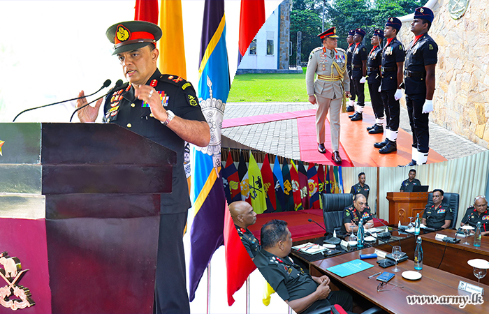 Commander, Security Forces (West) and Overlooking Commandant of SLAVF Visits Volunteer Force Headquarters