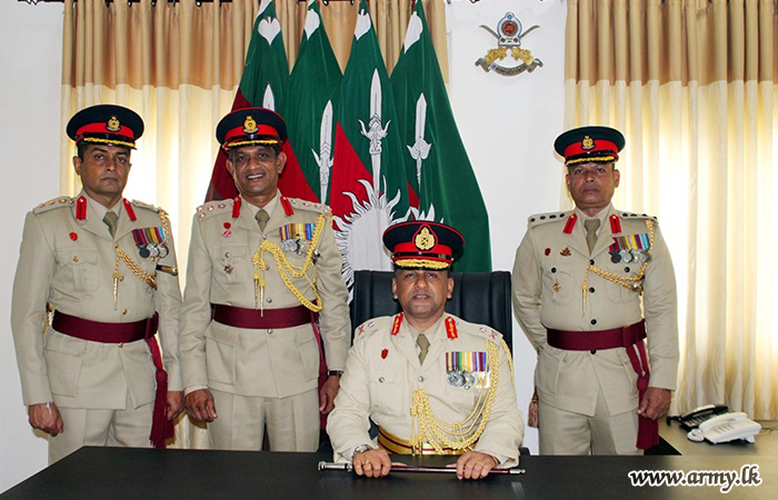 31st General Officer Commanding of the 52 Infantry Division Assumes Duties