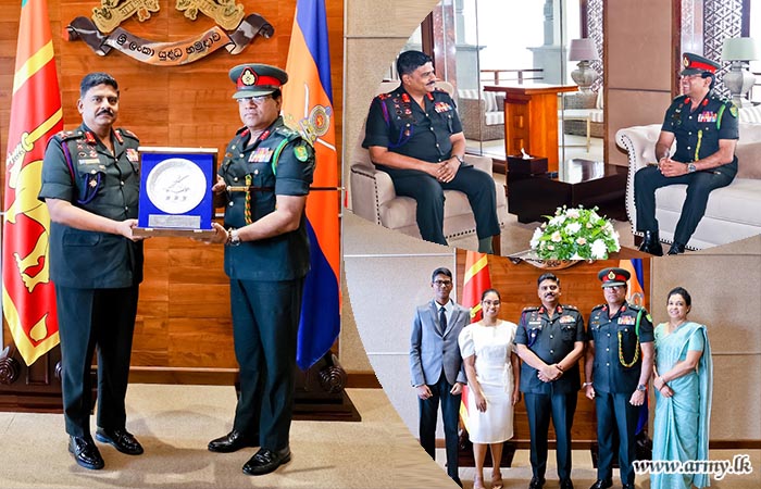 Commander of the Army Commends Esteemed Service of Retiring Senior Officer