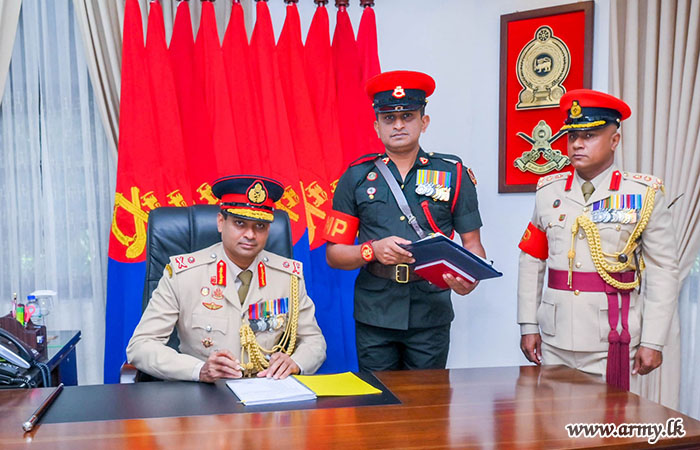 New Colonel Commandant of the Sri Lanka Corps of Military Police Assumes Duties