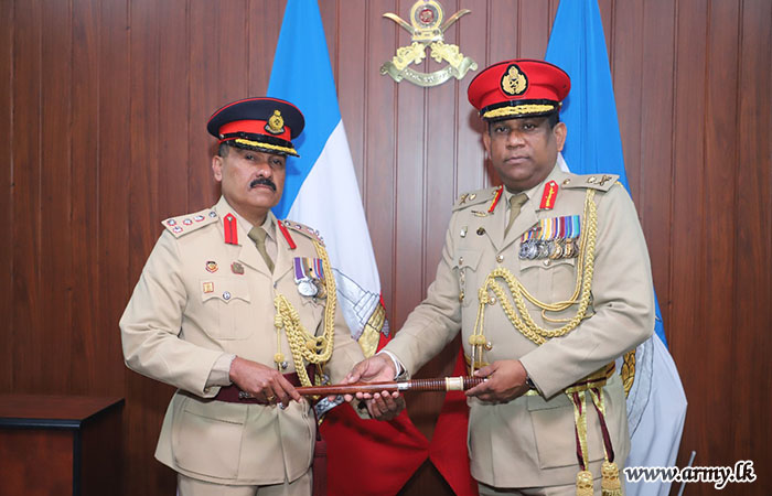 21st Colonel of the Regiment of Sri Lanka National Guard Assume Duties