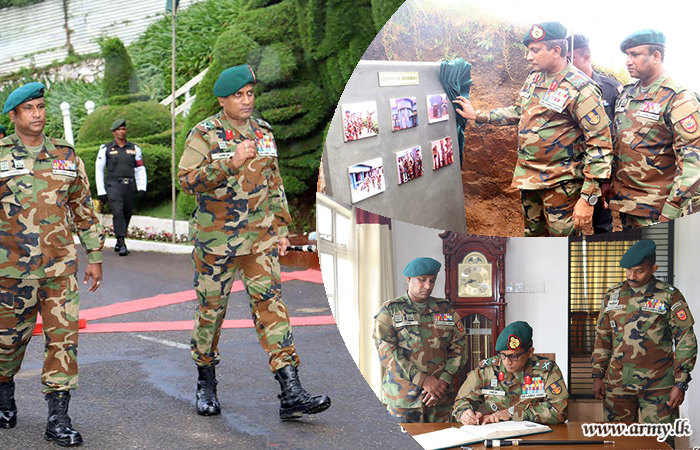Colonel of the Regiment Visits 3 SLSR
