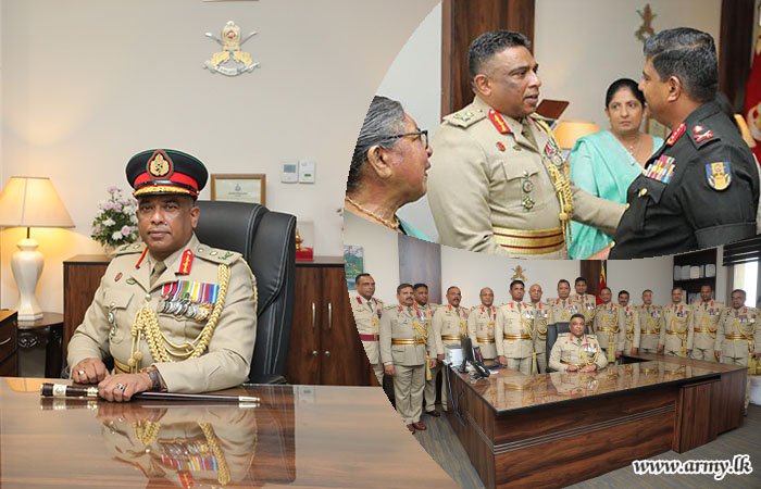 Newly Appointed Chief of Staff Assumes Duties at Army HQ