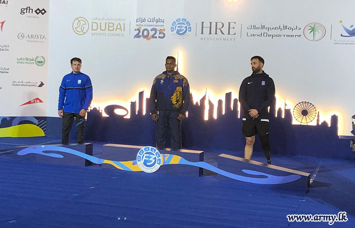 Warrant Officer II Samitha Dulan Clinches Gold at World Para Athletics Grand Prix 2025