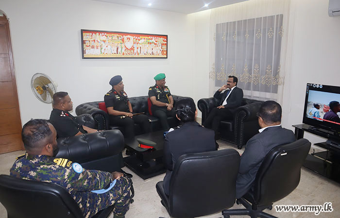Sri Lanka Army Delegation Pays Official Visit to Embassy in Lebanon