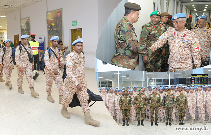 11th Contingent of SRIMED Level-2 Hospital Departs for UN Peacekeeping Mission in South Sudan