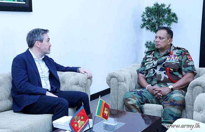United Nations Resident Coordinator Visits Security Forces Headquarters (Jaffna)