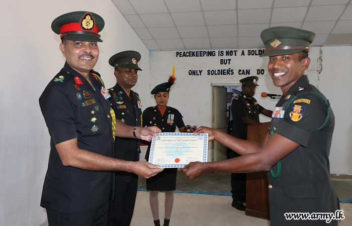 Combat Convoy Company Pre-Deployment Course No 6 - for Gemunu Watch Concluded