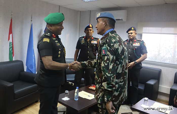 Sri Lanka Army Delegation Visits UNIFIL HQ and Force Protection Company