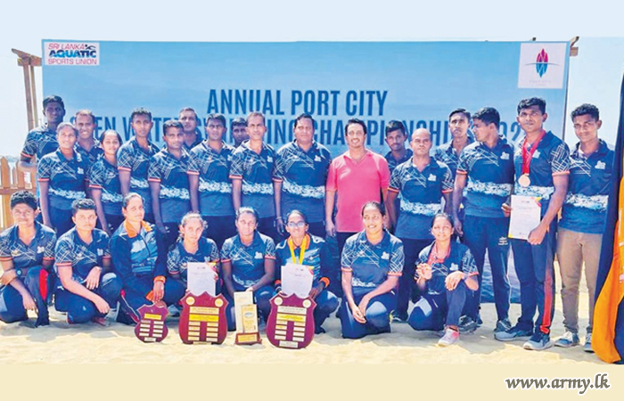විවෘත ජල මුහුදු පිහිනුම් ශූරතාවලිය - 2025, යුද්ධ හමුදාවට ජයග්‍රහණ රැසක්