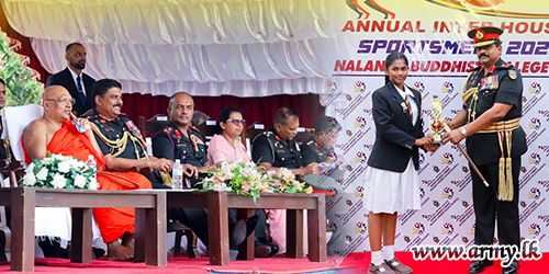 Commander of the Army Graces Nalanda Buddhist College Sports Meet