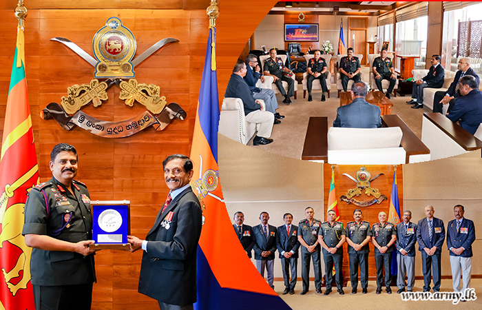 Commander of the Army Reunites with Former Military Instructors