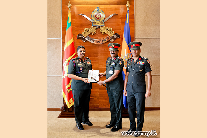 Commander of the Army Receives First Copy of ‘75 Years of Pride’ Magazine - CES