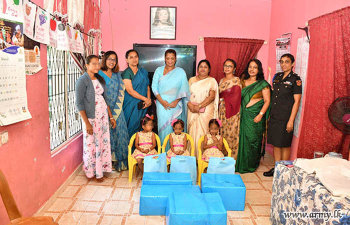 SLSC-SVB Extends Support to Female Soldier in Need