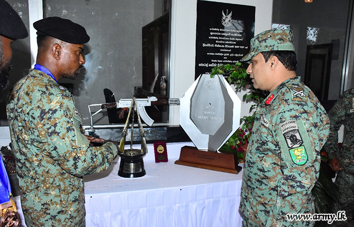 SF Regimental Centre Felicitates Practical Firing Champions
