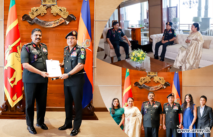 Commander of the Army Commends Retiring Major General’s Notable Service