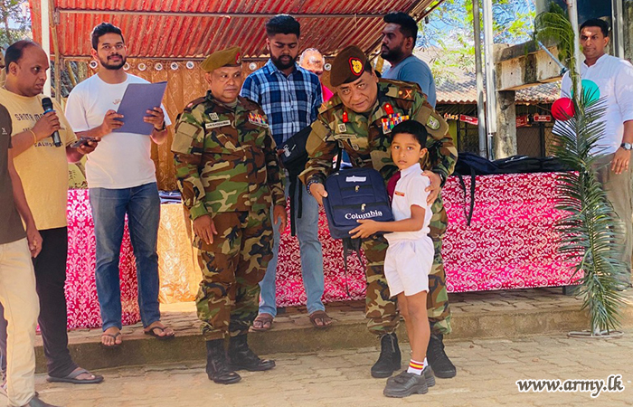 School Equipment Distribution among Students of Diyabeduma Sinhala Katukeliyawa Primary School