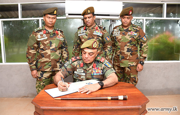 DCOS Visits Field Engineer Brigade and 8 Field Engineer Regiment