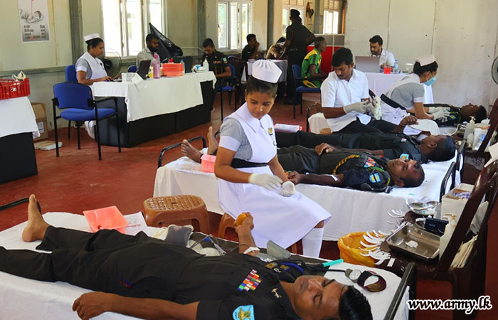 221 Infantry Brigade Organises Blood Donation Campaign