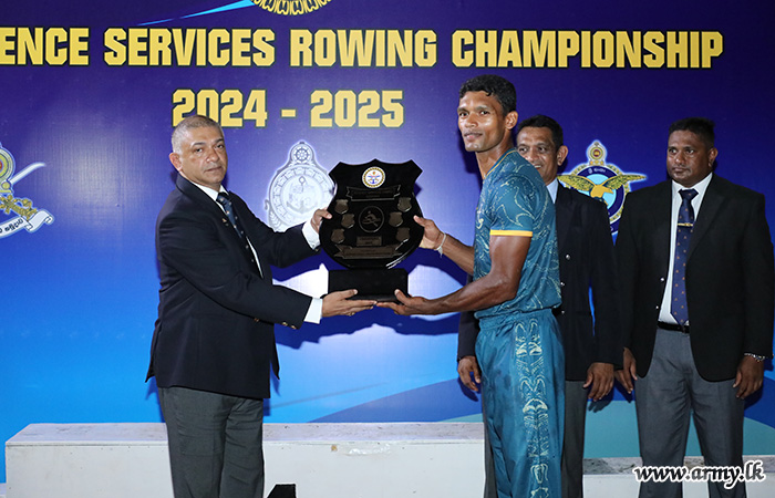 Sri Lanka Army Secures Historic Victory at Rowing Championship of 13th Defence Services Games
