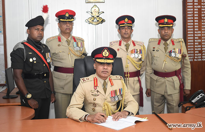 GOC of 57 Infantry Division Assumes Duties