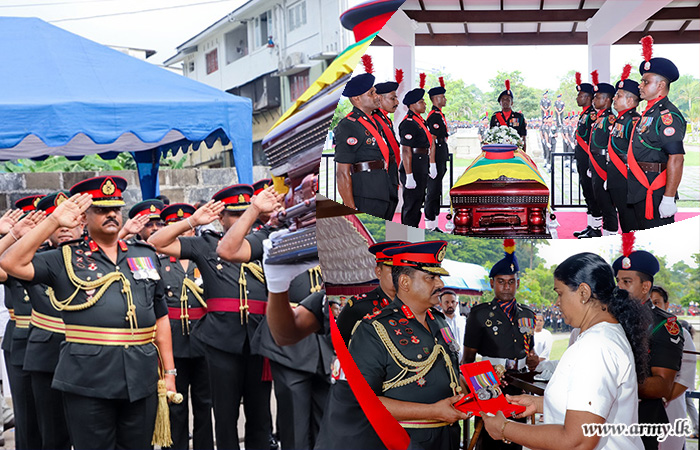 Defence Hierarchies Pay Last Respects to Late Major General P.I Pathirathne (Retd)