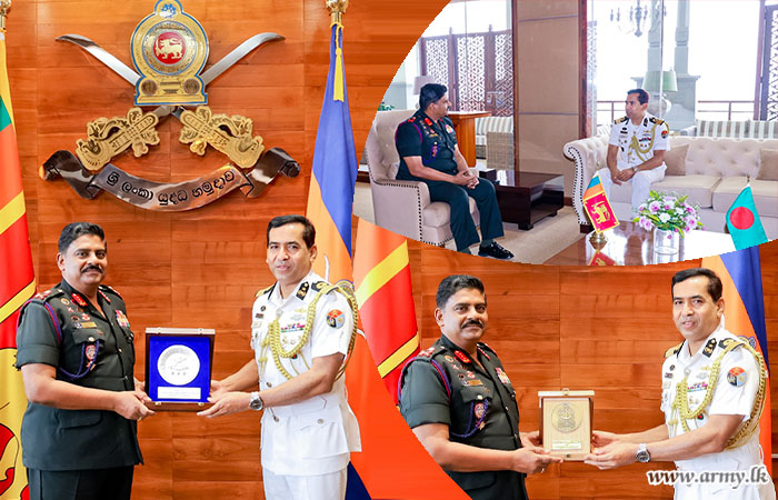 Bangladesh Defence Adviser Pays Courtesy Call on Commander of the Army