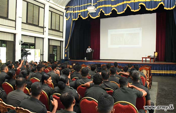 Security Forces (Wanni) Conduct a Lecture on Prevention of Dangerous Drugs