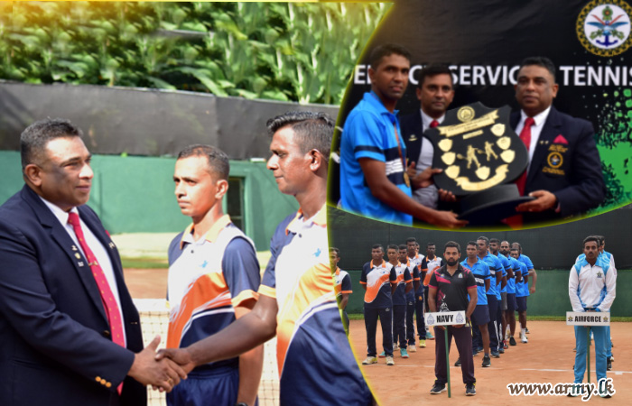 Defence Services Tennis Tournament – 2025 Concludes with Prize Awarding Ceremony