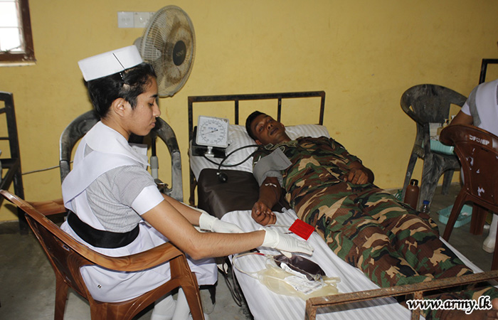 Blood Donation Programme Organized by the 4 Gamunu Watch