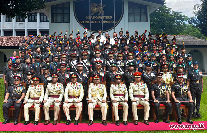 21 வது காலாட் படைப்பிரிவின் 37 வது ஆண்டு நிறைவு கொண்டாட்டம்