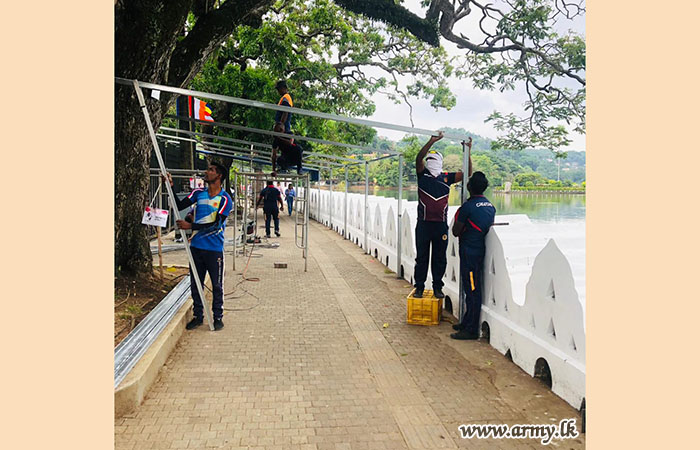 Army’s Contribution to the Sacred Exposition of the Sacred Tooth Relic