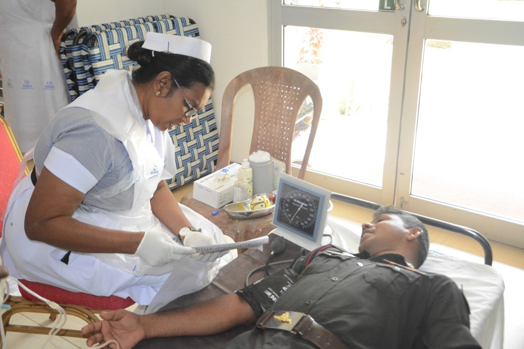 Security Force Headquarters (Wanni) Organized Blood Donation Campaign