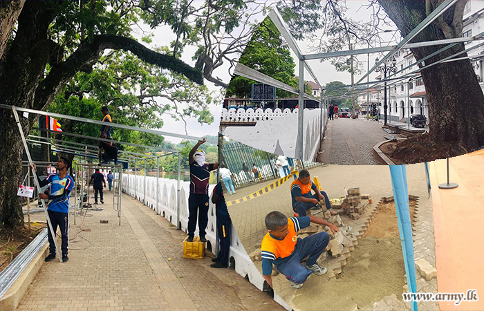Sri Lanka Army Gears up for the Sri Dalada Maligawa Pilgrimage