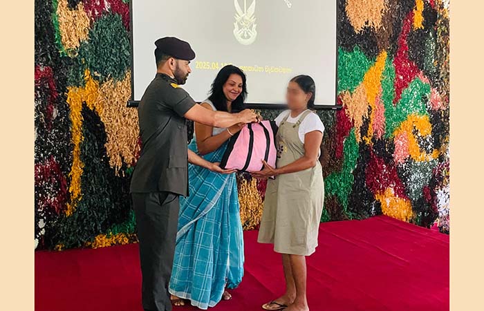 Special Forces Seva Vanitha Branch Organize  a Donation Programme
