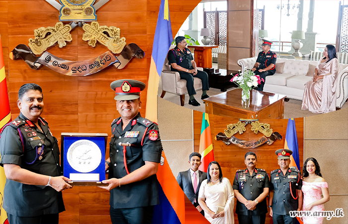 Commander of the Army Honours Retiring Major General for his Exceptional Service